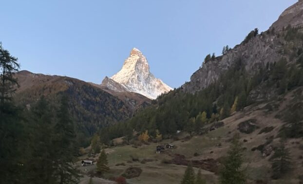 스위트네호텔 주르브리겐 스위트룸 테라스에서 바라본 마테호른 뷰